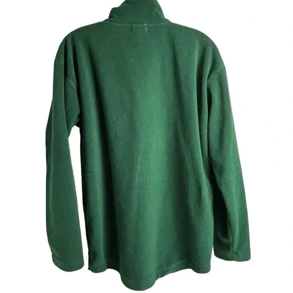 Johnnie-O Men's Green 1/4 Zip Fleece Pullover Sweater Size M - Picture 10 of 11